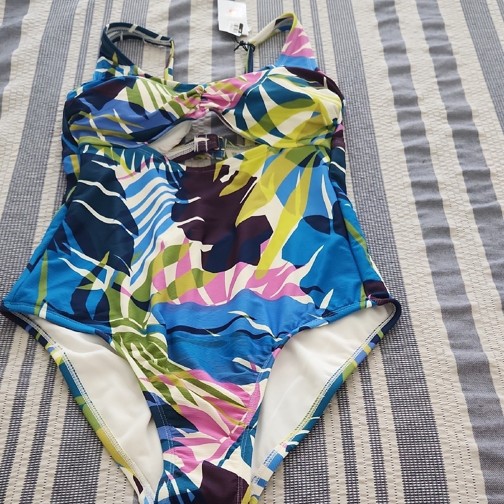 Colorful Women's One Piece Swimsuit